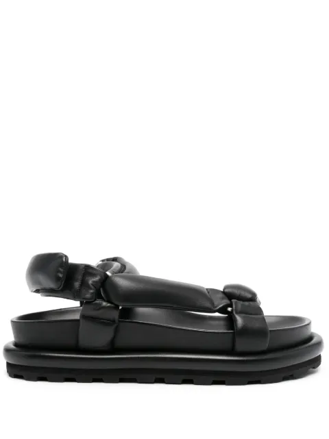 Jil Sander padded leather sandals Black J33WP0031P5810