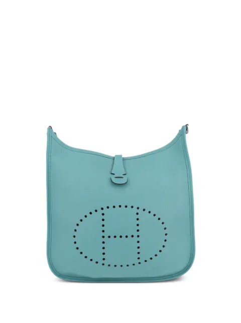 Hermès Pre-Owned 2015 Evelyne III PM shoulder bag Blue 403883