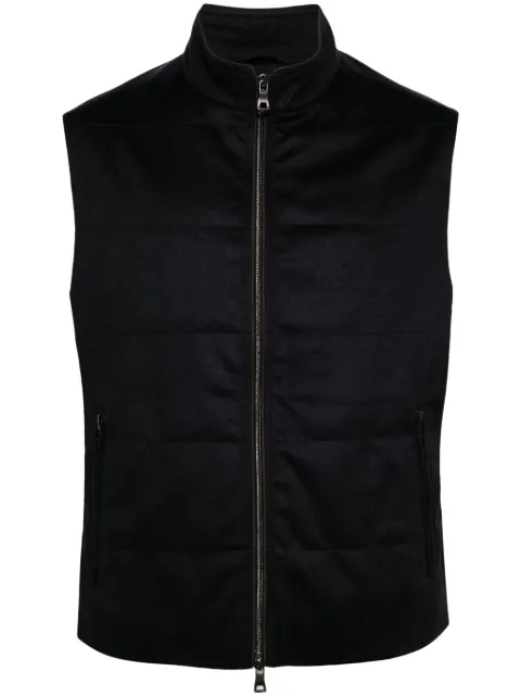 N.Peal Belgravia Weatherproof Gilet Blue NPG108972