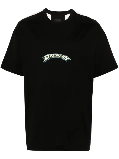 Givenchy dragon-print cotton T-shirt Black BM71JA3YJY