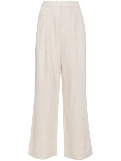 Gestuz Lizagz high-waist wide-leg trousers Neutrals 10908814