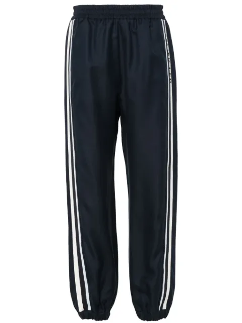 Moncler logo-embroidered track pants Blue J10932A00001597DR