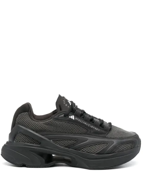 adidas by Stella McCartney logo-print panelled sneakers Black IF9015