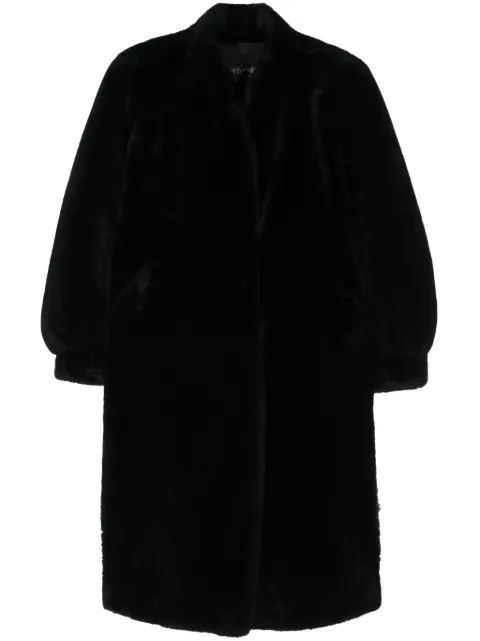 Saint Laurent Pre-Owned 1980's single-breasted coat Purple SAI2200BA