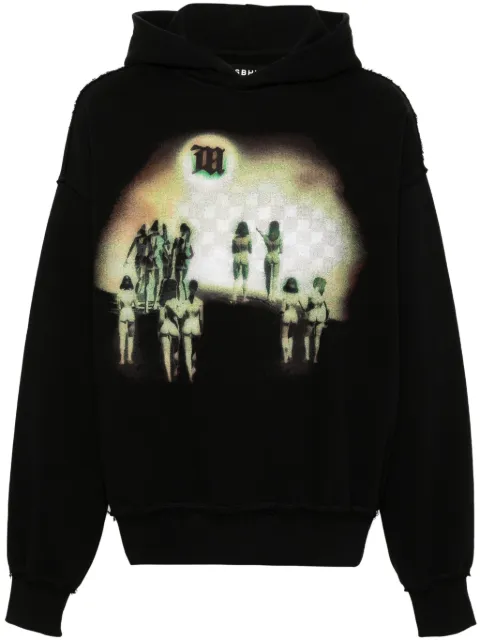 MISBHV Sunrise printed hoodie Black 240M204