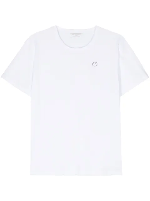 Société Anonyme Personas Bas cotton T-shirt White PERSSA3558U94JCN100