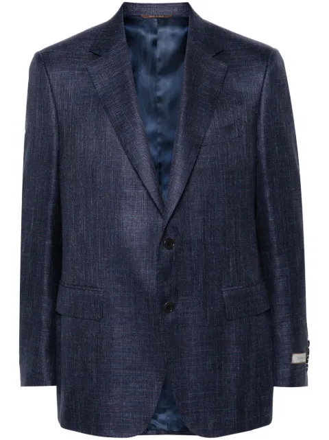 Canali single-breasted blazer Blue CF0210111280