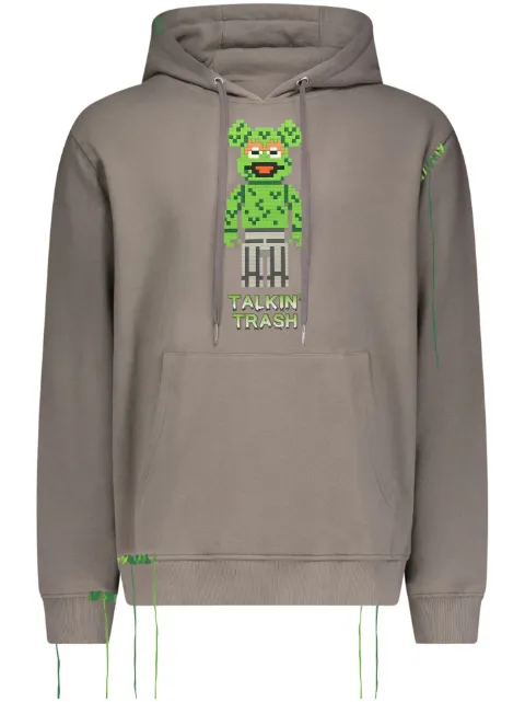Mostly Heard Rarely Seen 8-Bit Talkin' Trash hoodie Grey MHEB08BDKH14