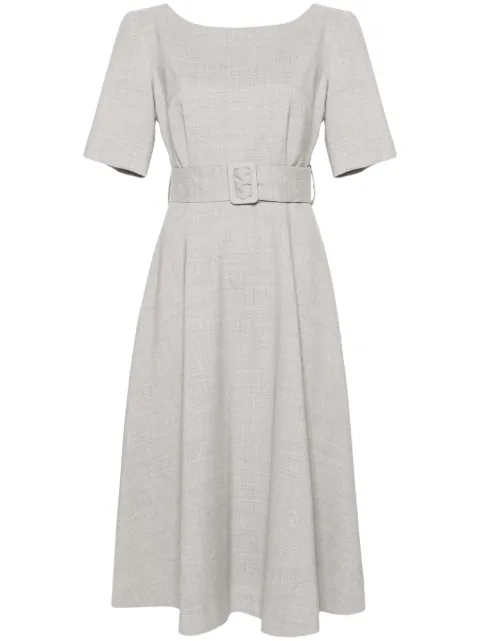 P.A.R.O.S.H. dart-detail dress Grey D725238LILLE