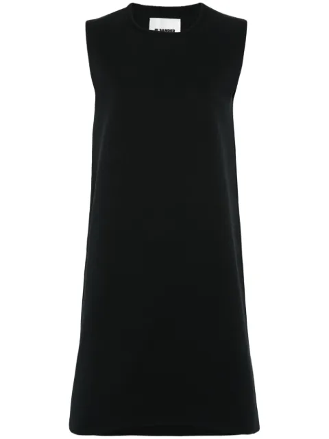 Jil Sander sleeveless shift dress Black J02CT0356J19155