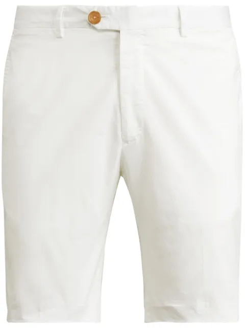 Ralph Lauren Purple Label stretch-cotton bermuda shorts White 798800040002