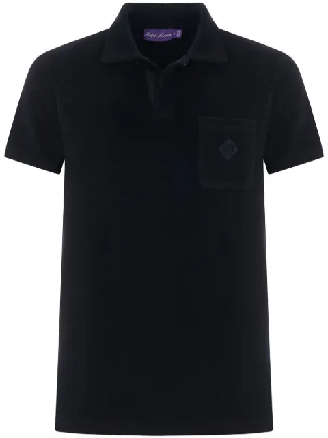 Ralph Lauren Purple Label short-sleeve polo shirt Black 790920172001