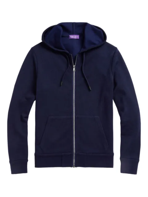 Ralph Lauren Purple Label hooded zip-up sweatshirt Blue 790919900001