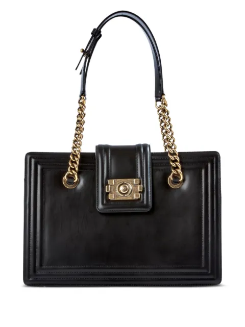 CHANEL Pre-Owned 2011 medium Boy Chanel shoulder bag Black CHANELBLACKBOYBAGTOTE
