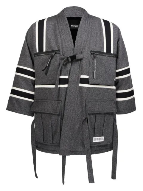 Mostly Heard Rarely Seen cargo wool jacket Grey MH08BDX04