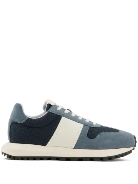 Emporio Armani colour-block low-top sneakers Blue X4X640XR102