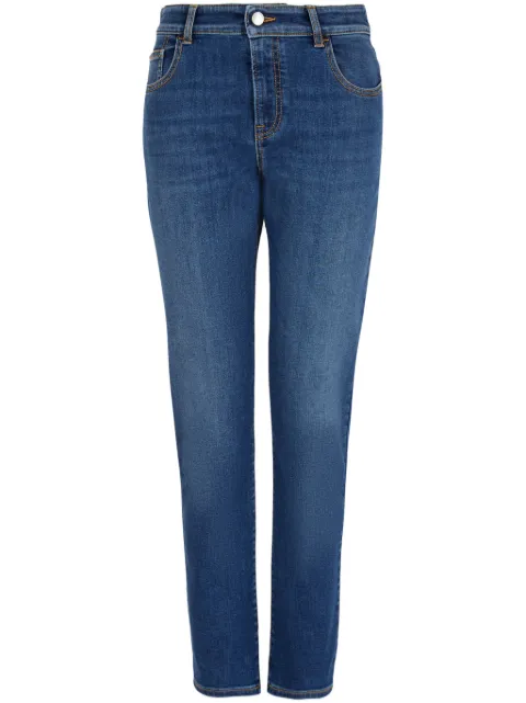 Emporio Armani high-rise slim-cut jeans Blue 3D2J362DY4Z