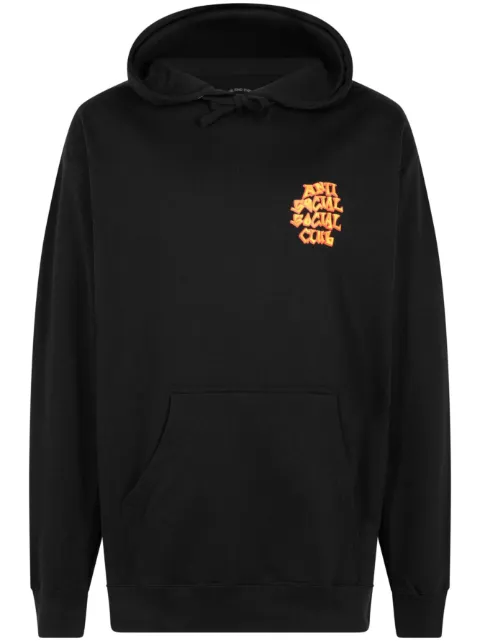 Anti Social Social Club Low Brow "Members Only" hoodie Black AS0407