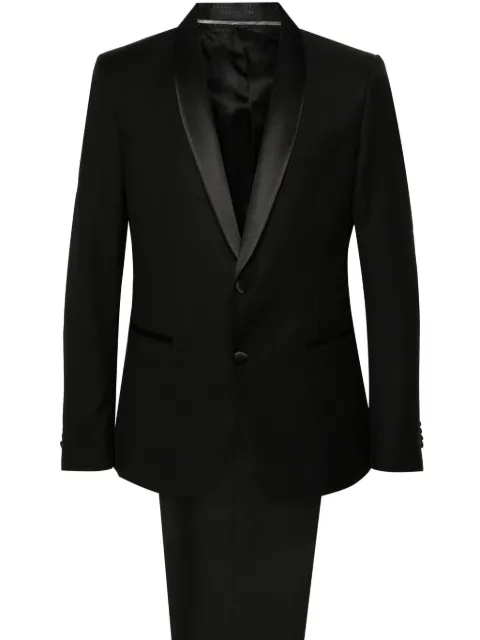 Corneliani virgin-wool two-piece suit Black 937T629398236