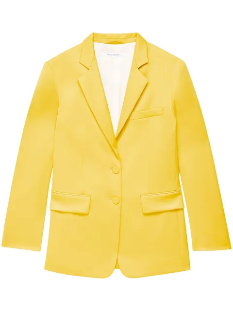 Another Tomorrow single-breasted blazer Yellow A124JK003WV