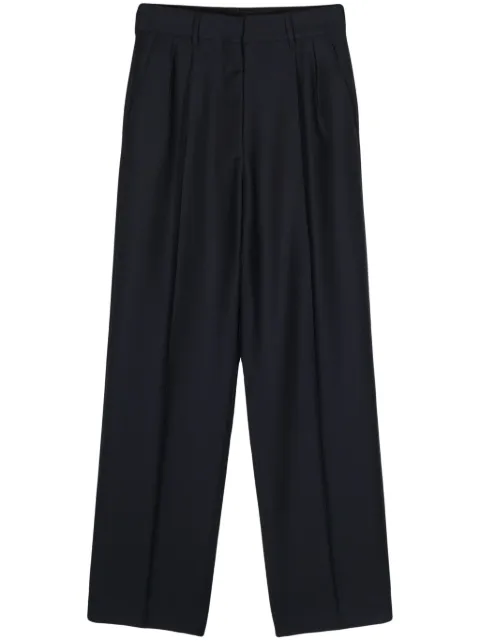 Blazé Milano pleated tailored trousers Blue MPA01ESSE066