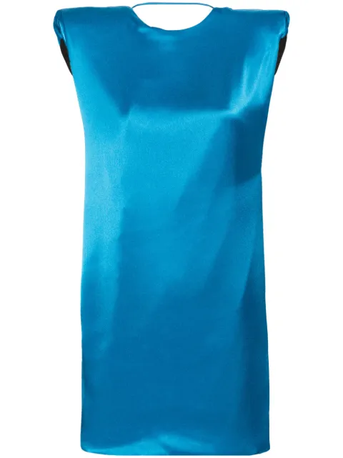 REV Ayla satin minidress Blue PS24RO0004