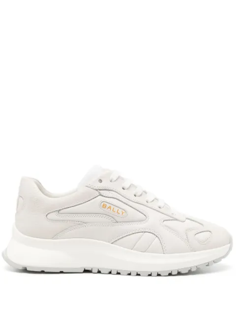 Bally panelled leather lace-up sneakers White MSK09UVT594