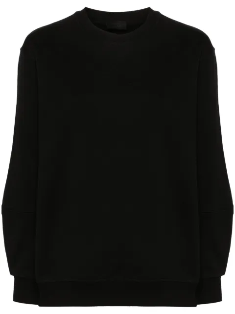 Moncler embossed-logo cotton sweatshirt Black J10938G00006809KR