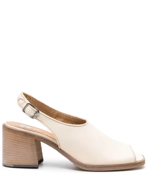 Moma square-toe slingback sandals Neutrals 46401GCRIS
