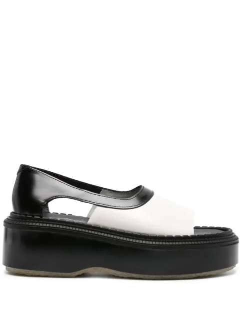 Adieu Paris 60mm Type 201 platform sandals Black TYPE201