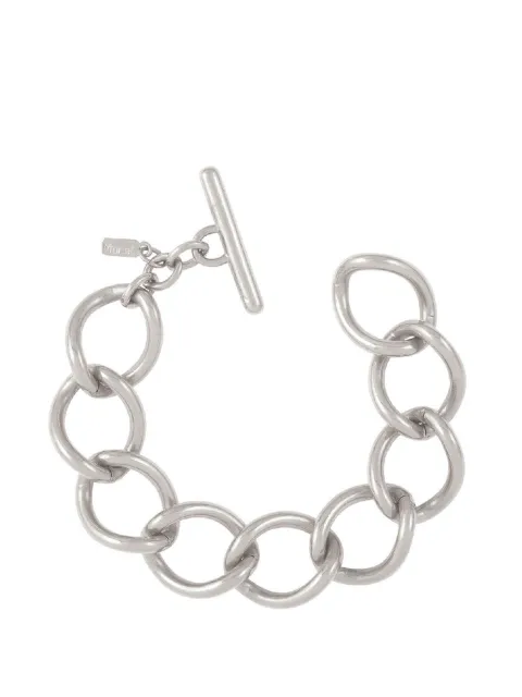 Monet Pre-Owned 1980s cable-link bracelet Silver BL009590