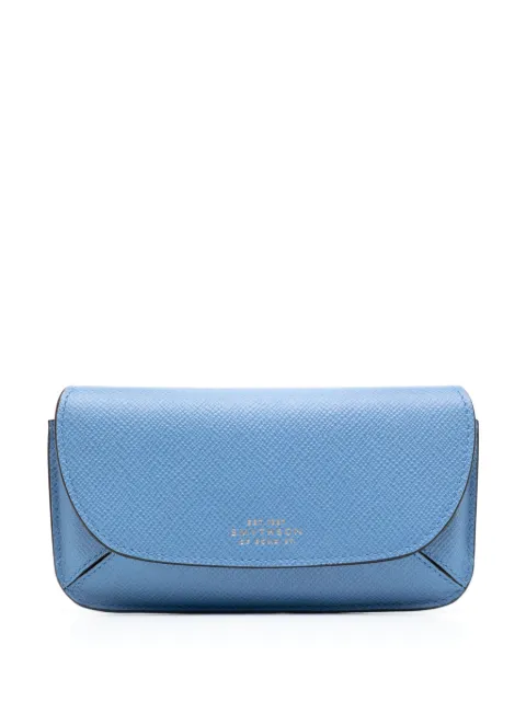 Smythson PMA sunglasses case Blue 1028449