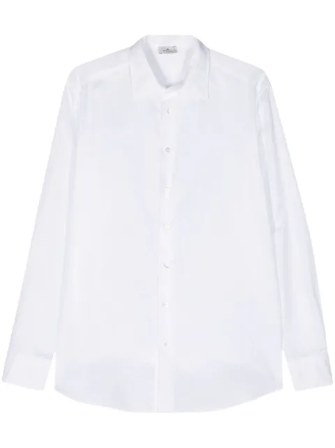 ETRO paisley-print cotton shirt White MRIB000199TT513