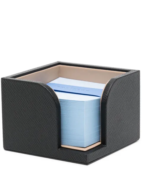 Smythson Memo block Black 1200694