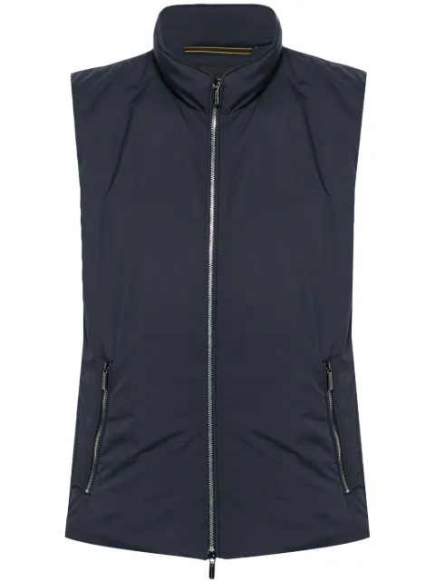 Moorer Senio padded gilet Blue MOUGI200322SKT