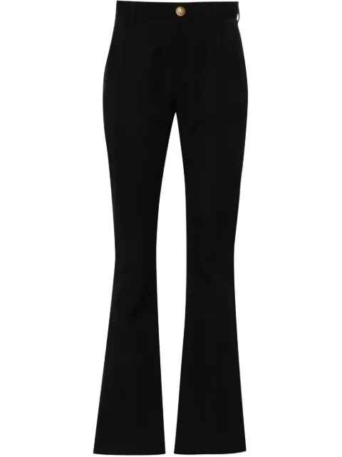 Balmain twill flared trousers Black CF1PP216WC09