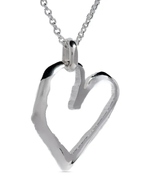 Parts of Four Jazz's Heart sterling silver necklace Silver Z233010PA