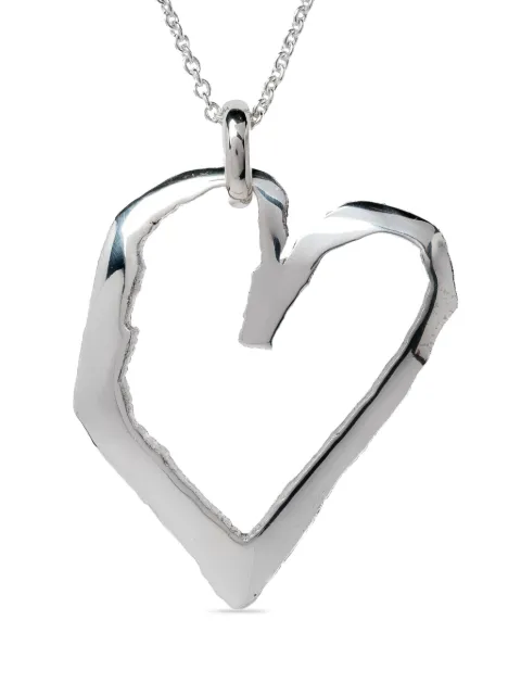 Parts of Four Jazz's Heart necklace Silver Z233011PA