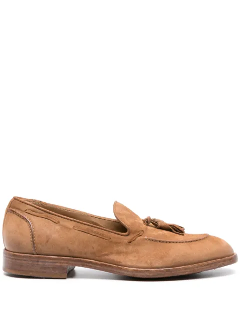 Moma tassel-detail suede loafers Brown 17402FOW