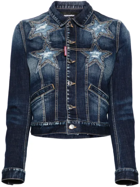 DSQUARED2 Super Star denim jacket Blue S75AM1030S30664