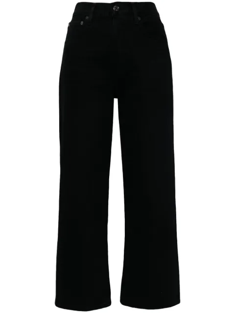 AGOLDE Ren Jean high-rise cropped jeans Black A91911462