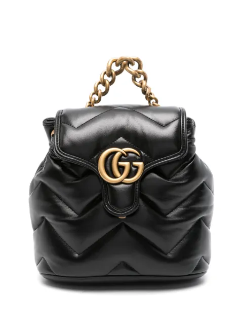 Gucci GG Marmont backpack Black 777253AAC74