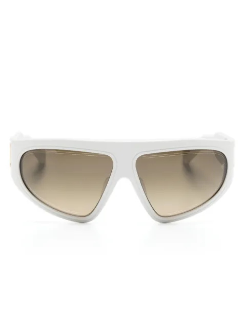 Balmain Eyewear B-Escape oversize-frame sunglasses White BPS143E