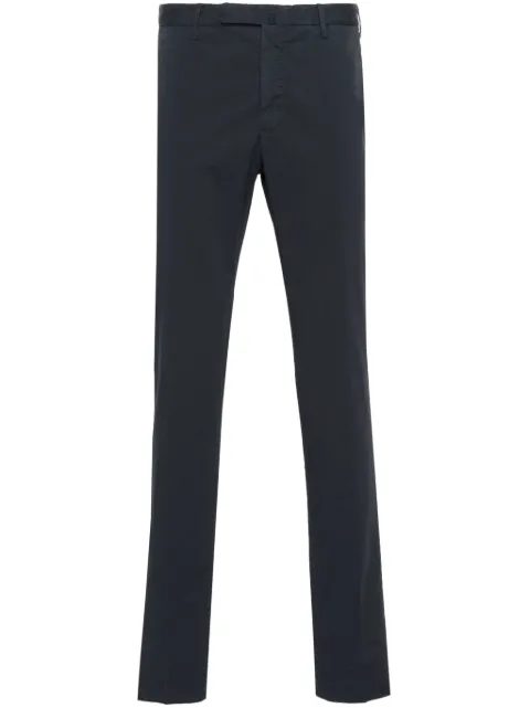 Incotex pressed-crease trousers Blue 1W00309098A