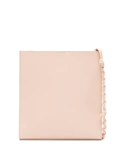 Jil Sander Tangle leather shoulder bag Pink J07WG0023P5354