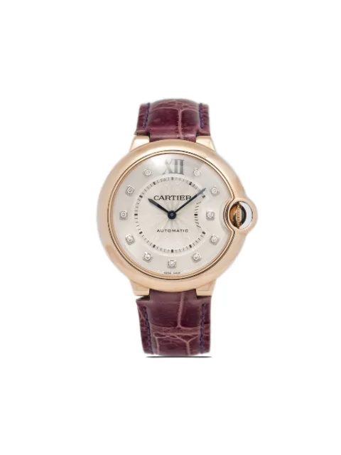 Cartier pre-owned Ballon Bleu 36mm White 3003WJBB0010