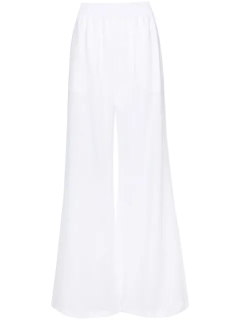 Fabiana Filippi wide-leg linen trousers White PAD274F284D6610000