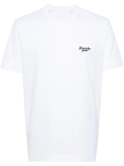 Givenchy logo-print cotton T-shirt White BM716G3YM8100