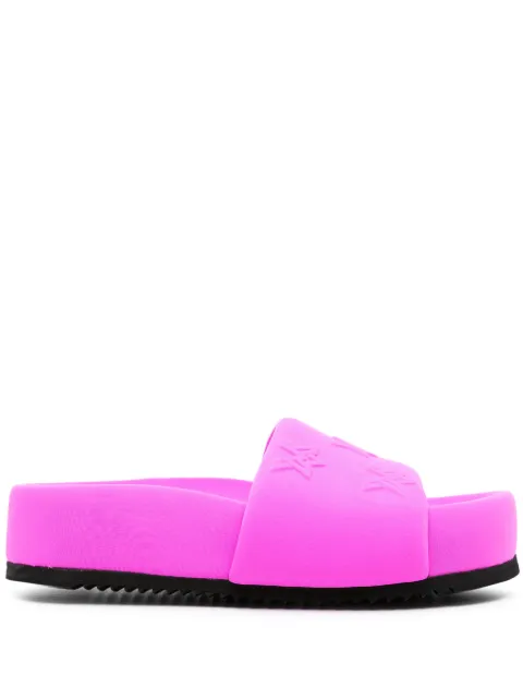 Vic Matie logo-embossed padded sandals Pink 1E1800DE24E220405FUCHSIA