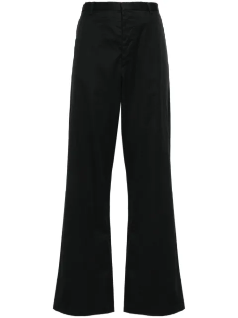 R13 high-waist wide-leg trousers Black R13WR245R319B